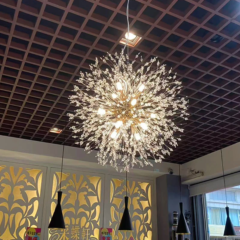 Modern Dandelion Chandelier