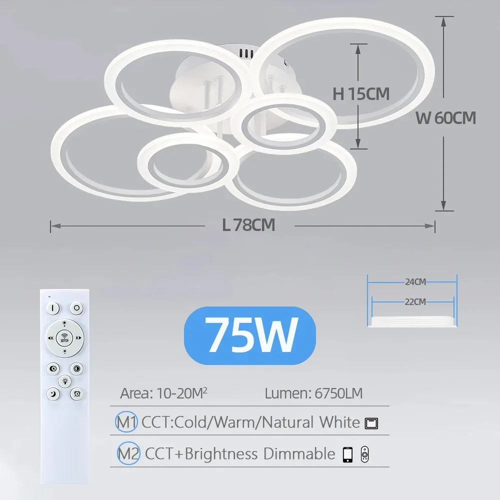 Dimmable LED Chandelier