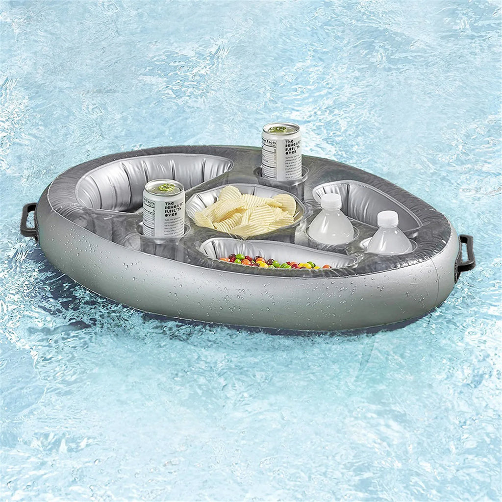 Inflatable 8-Hole Drink Tray