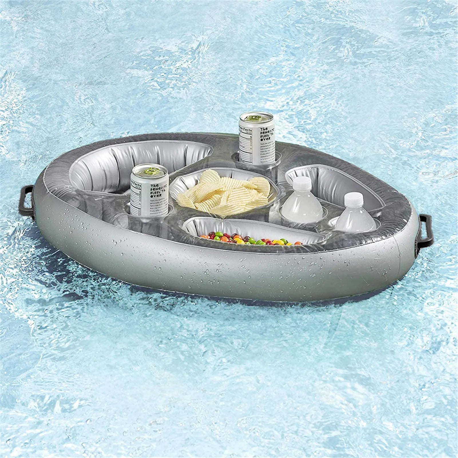 Inflatable 8-Hole Drink Tray