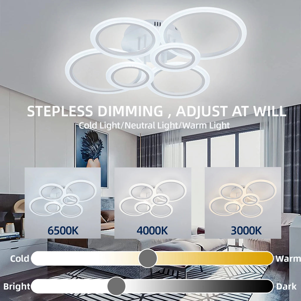 Dimmable LED Chandelier