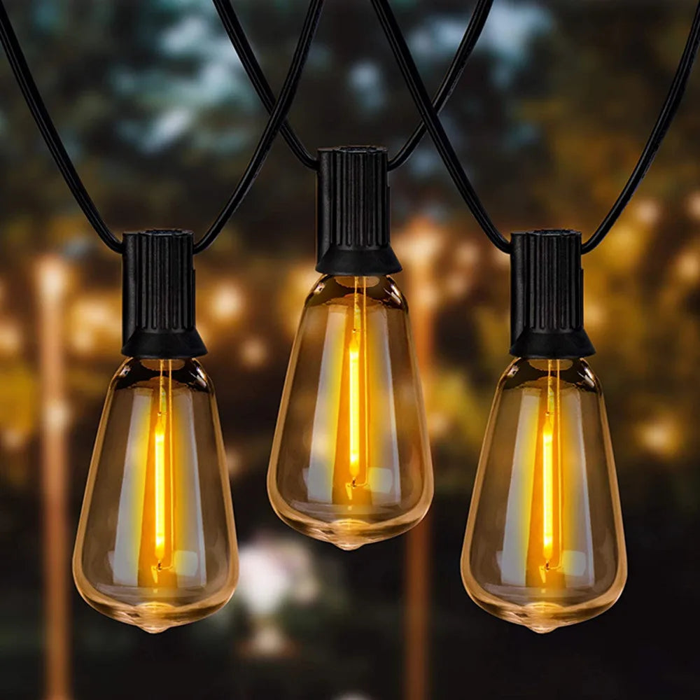 Outdoor LED String Lights **Eu plug only**