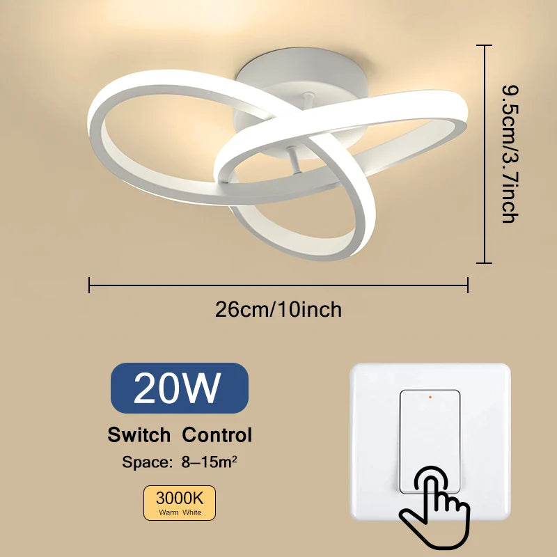 Modern LED Flush Mount Light
