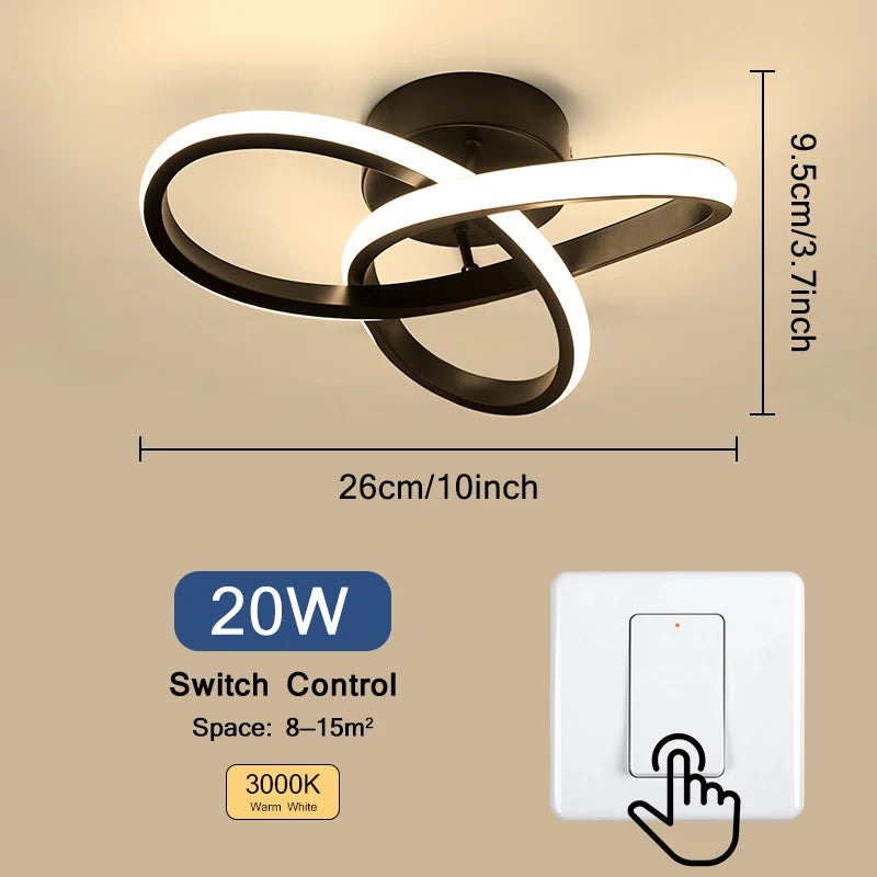 Modern LED Flush Mount Light
