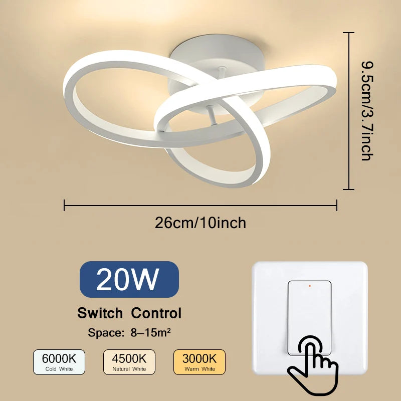 Modern LED Flush Mount Light