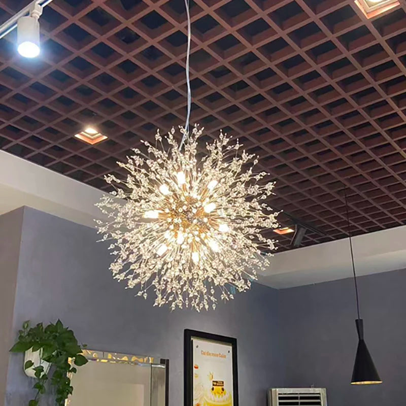 Modern Dandelion Chandelier
