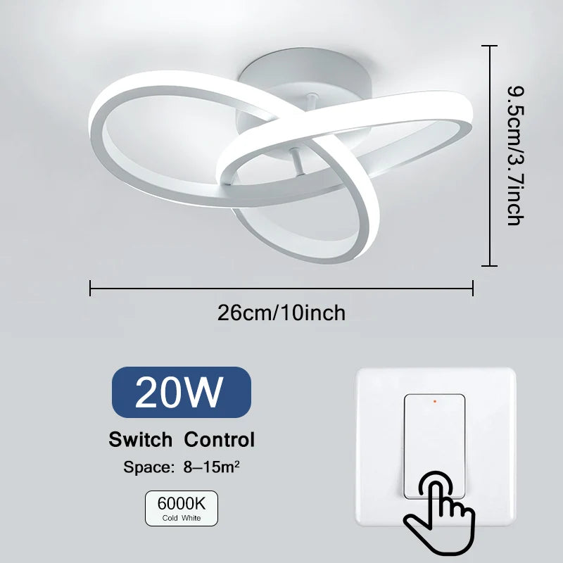 Modern LED Flush Mount Light