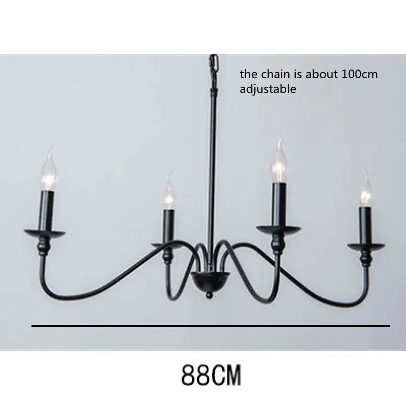 Retro Loft Chandelier