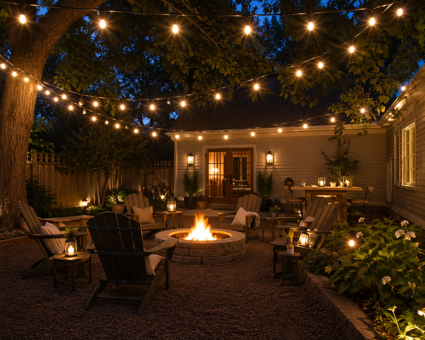 Outdoor LED String Lights **Eu plug only**