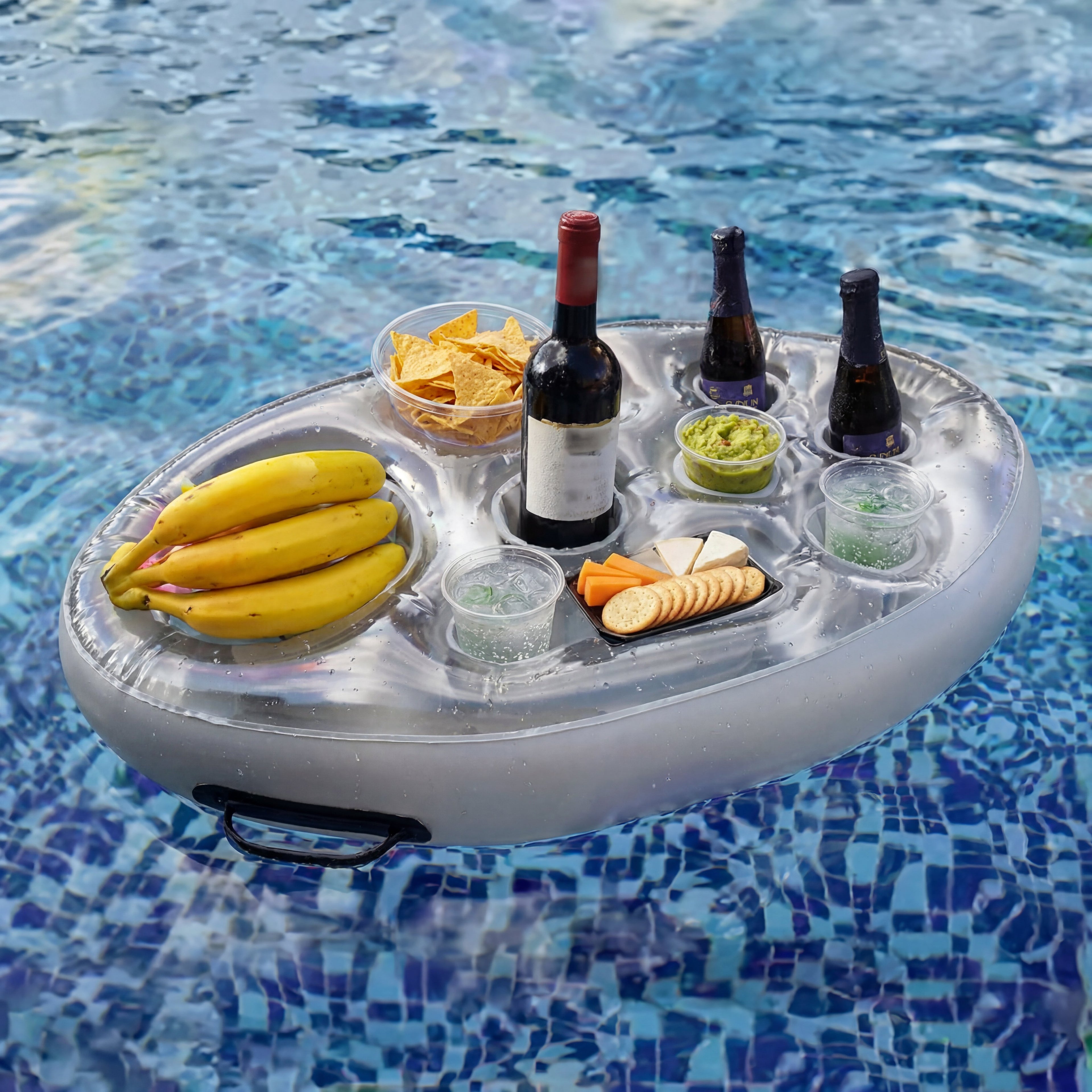 Inflatable 8-Hole Drink Tray